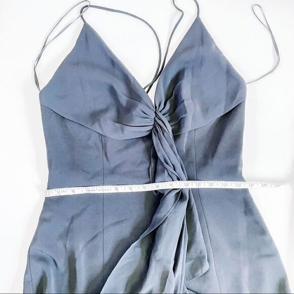 Jay Godfrey Carlo Draped Midi Dress - Picture 7 of 10